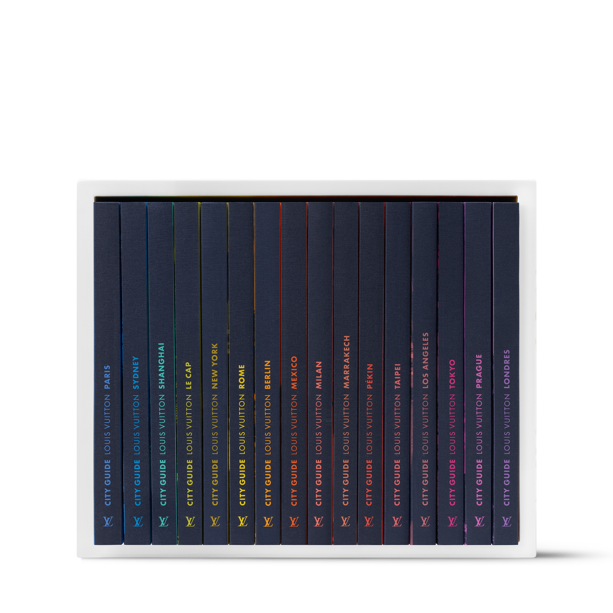 Louis Vuitton City Guide 2000 7冊セット Louis Vuitton City Guide 2000 8 Volumes Guidebooks European